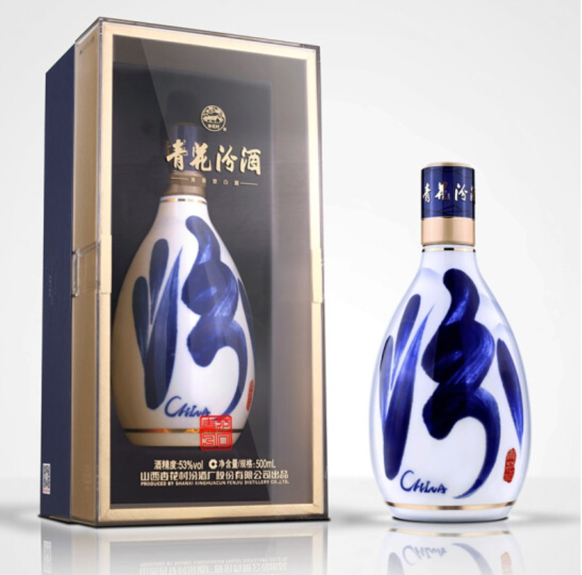 汾酒 青花30（复兴版） 清香型白酒 53度 500ml（六瓶整箱装）